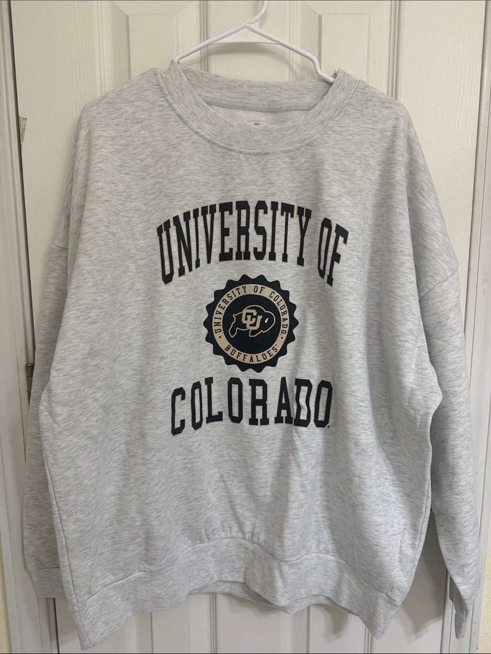 University of Colorado Gray Crewneck Sweatshirt